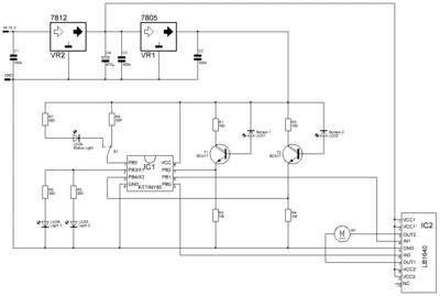 Схема на ATTINY85 и LB1640.GIF